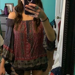 Off the shoulder top